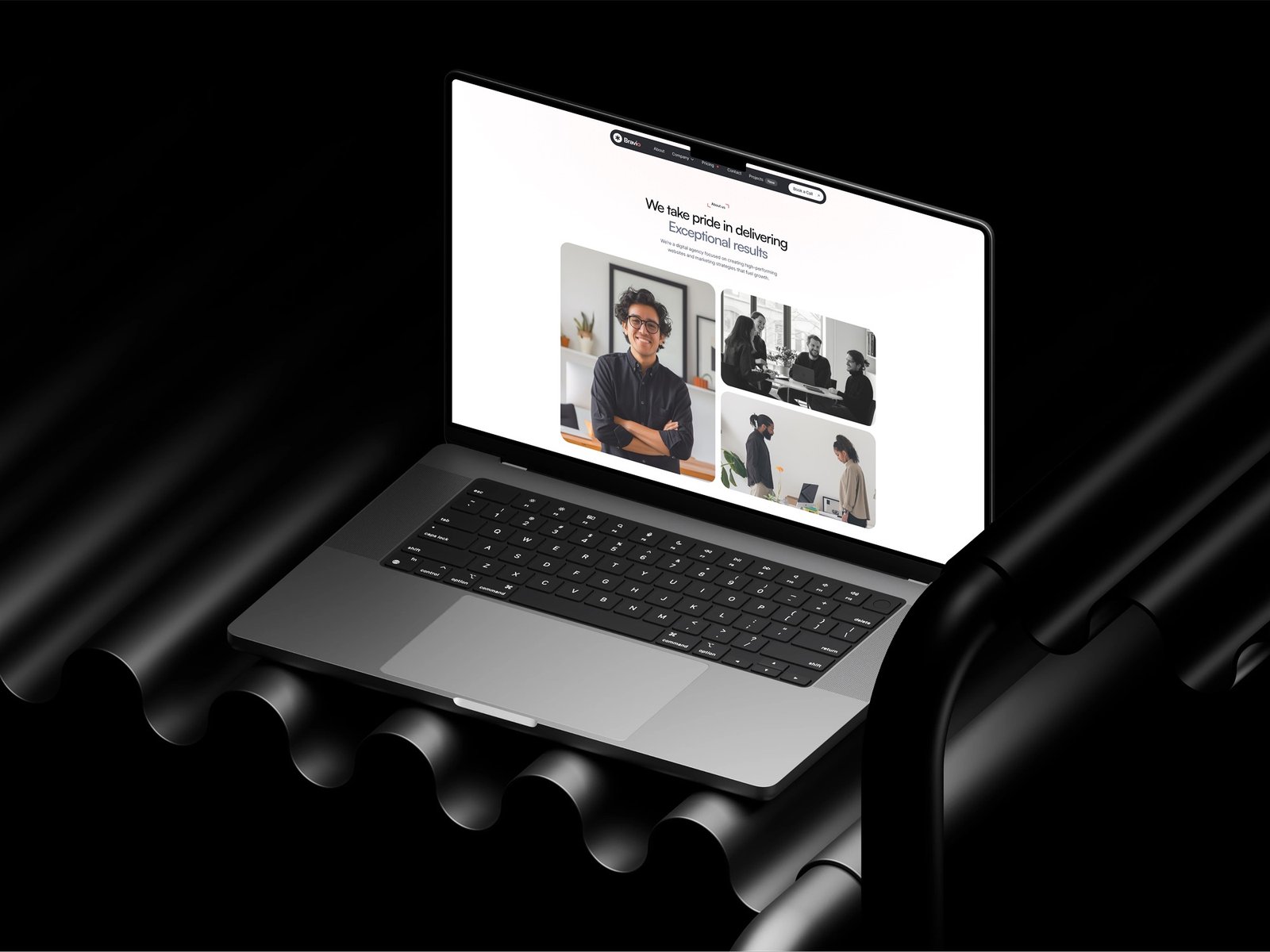 Bravio agency website