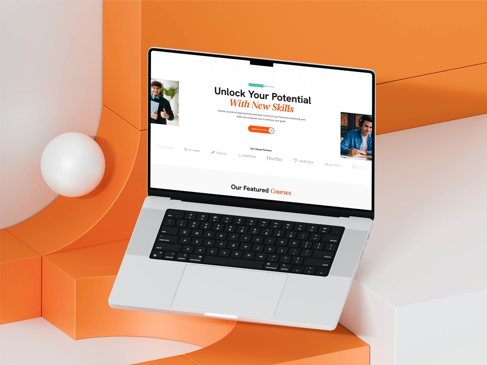 Learn website hero